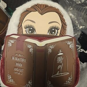 NWT Loungefly Winter Belle mini backpack purse